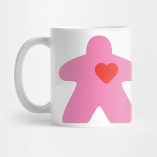 Meeple Love - pink Mug